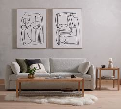 Bardill Woven Leather Coffee Table