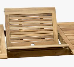 Nassau 9-Piece Teak Rectangular Dining Table with Sinclair Dining Armchair Set