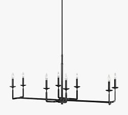 Open Box: Hamrick Iron Linear Chandelier (48")