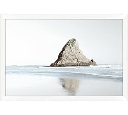 Shore Reflection Framed Print