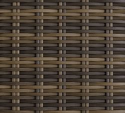 Torrey Charcoal Gray Outdoor All-Weather Wicker Swatch