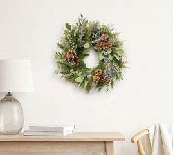 Handcrafted Dried Quail Brush and Pinecone Indoor/Outdoor Botanicals