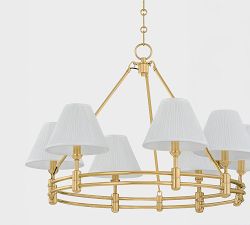 Jamey Small Shaded Chandelier (32.75")