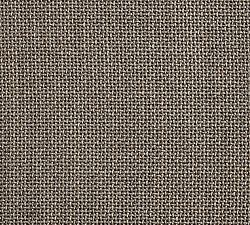 Open Box: Classic Upholstered Dining Side Chair - Performance Chateau Basketweave Light Gray, Espresso Leg