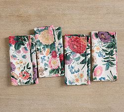 Margeaux Floral Cotton Napkins - Set of 4