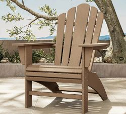 Pottery Barn Adirondack x Polywood Outdoor Lounge Chair