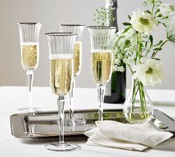 Monique Lhuillier Tatum Champagne Flutes - Set of 2