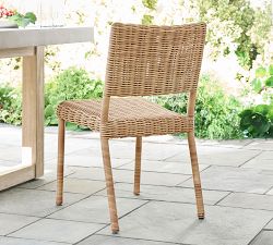 Huntington Wicker Stacking Outdoor Dining Chair