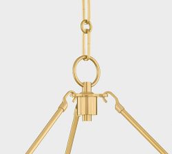 Jamey Large Shaded Round Chandelier (50")