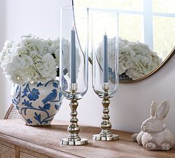 Napa Brass Hurricane Candle Holder