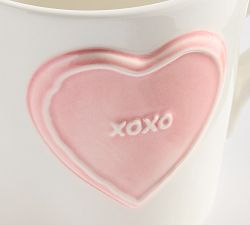 Conversation Hearts Stoneware Mugs
