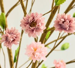 Faux Spring Bloom Potted Tree