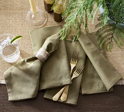 Everyday Organic Cotton Napkins - Set of 4