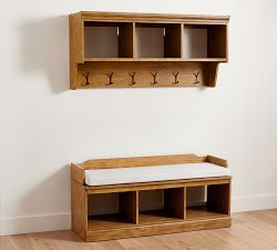 Heritage Farmhouse Entryway Bench and Bridge