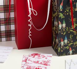 Holiday Gift Bags - Set of 3