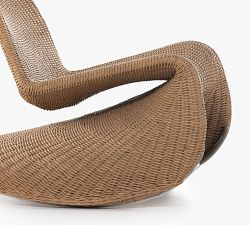 Encinitas Wicker Rocking Outdoor Lounge Chair