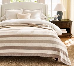 Heathered Stripe Blanket