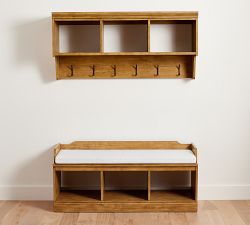 Heritage Farmhouse Entryway Bench and Bridge