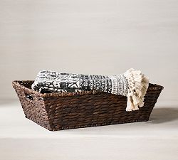 Raleigh Handwoven Seagrass Underbed Basket