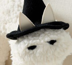 Witch Hat Cat Shaped Pillow
