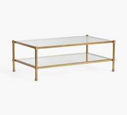 Everson Rectangular Glass Coffee Table - Thumbnail 5
