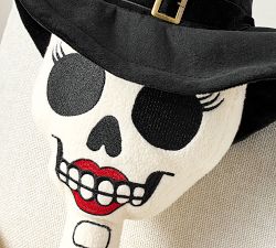 Ms. Bones Shaped Pillow