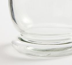 Recycled Glass Hurricane Candle Holder