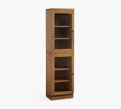 Reed Modular Bar Shelf with Glass Cabinet (18")