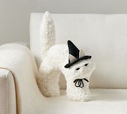 Witch Hat Cat Shaped Pillow