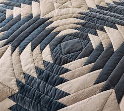 Aubrey Velvet Patchwork Quilted Shams