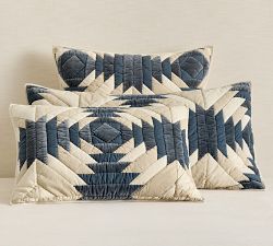 Aubrey Velvet Patchwork Quilted Shams