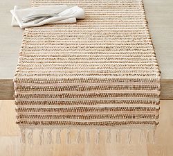 Bellport Chindi Cotton/Jute Table Runner