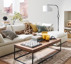 Easton Forged-Iron Sectional Floor Lamp (72")