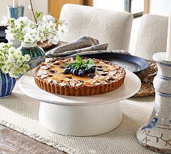 Larkin Stoneware Cake Stand