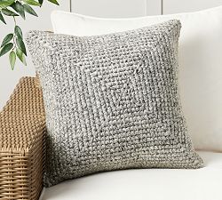 Rhade Textured Outdoor Pillow