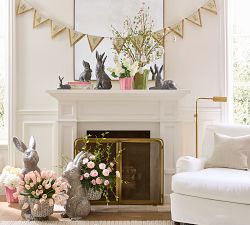 Spring Bloom Easter Egg Ornament - Set of 6