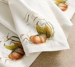 Bedford Harvest Gourd Cotton/Linen Napkins - Set of 4