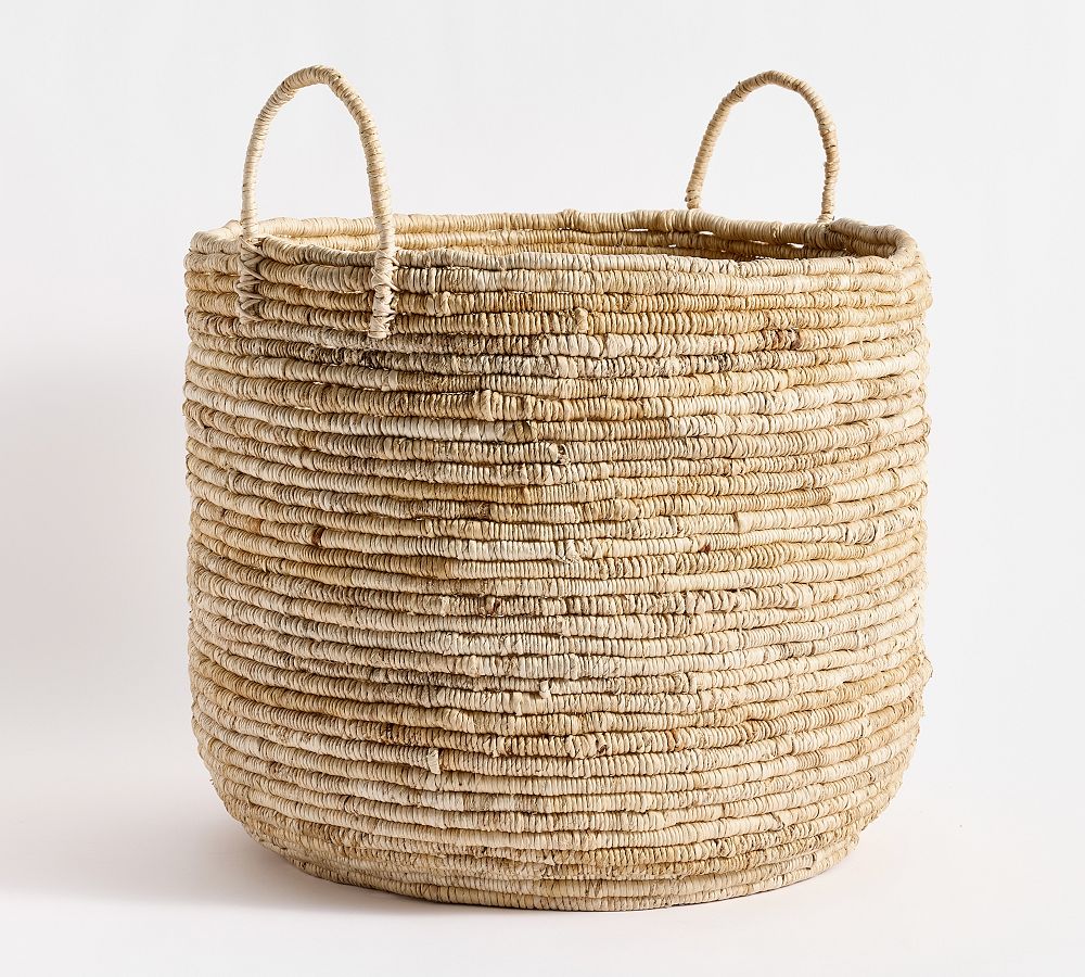 Coil Tote Basket - Large - Natural