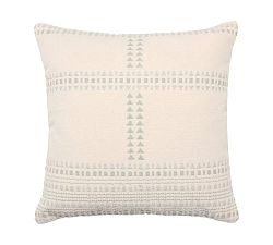 Juni Embroidered Cotton Pillow Cover