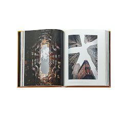 Leather New York Coffee Table Book