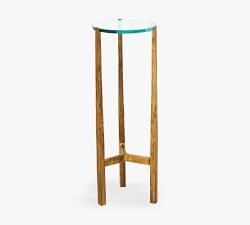 Stang Round Metal Accent Table