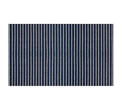 Un-Rug Ticking Striped Washable Floor Mat