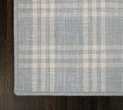 Custom Kiri Plaid Wool Rug