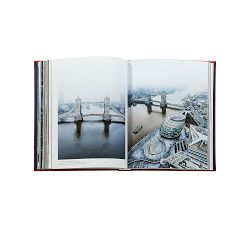 Leather London Coffee Table Book