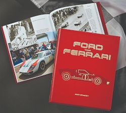 Leather Ford vs. Ferrari Book