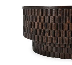 Beirut Round Storage Coffee Table (40")