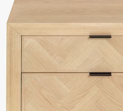 Blair Herringbone 6-Drawer Wide Dresser (62.5")