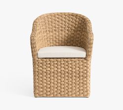 Boca Wicker Outdoor Dining Armchair