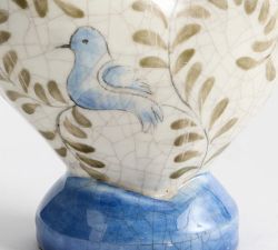 Bird Print Heart Object