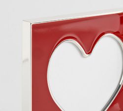 Enamel Heart Bifold Frames